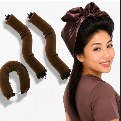 Heatless Curling Rod Set – Beautiful Overnight Curls Without Heat Damage