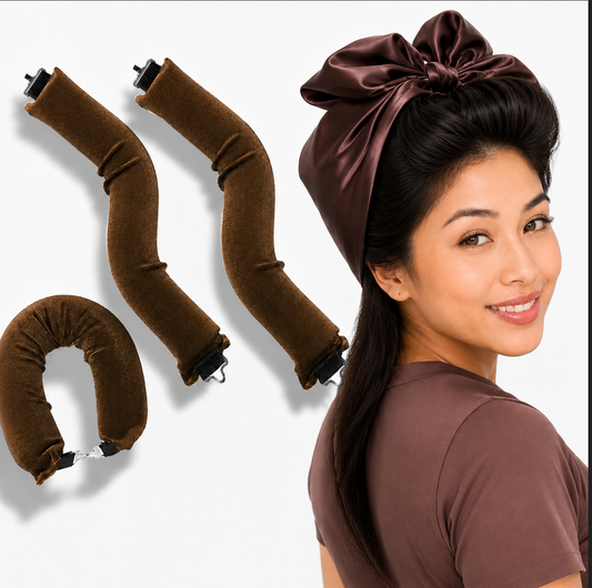 Heatless Curling Rod Set – Beautiful Overnight Curls Without Heat Damage