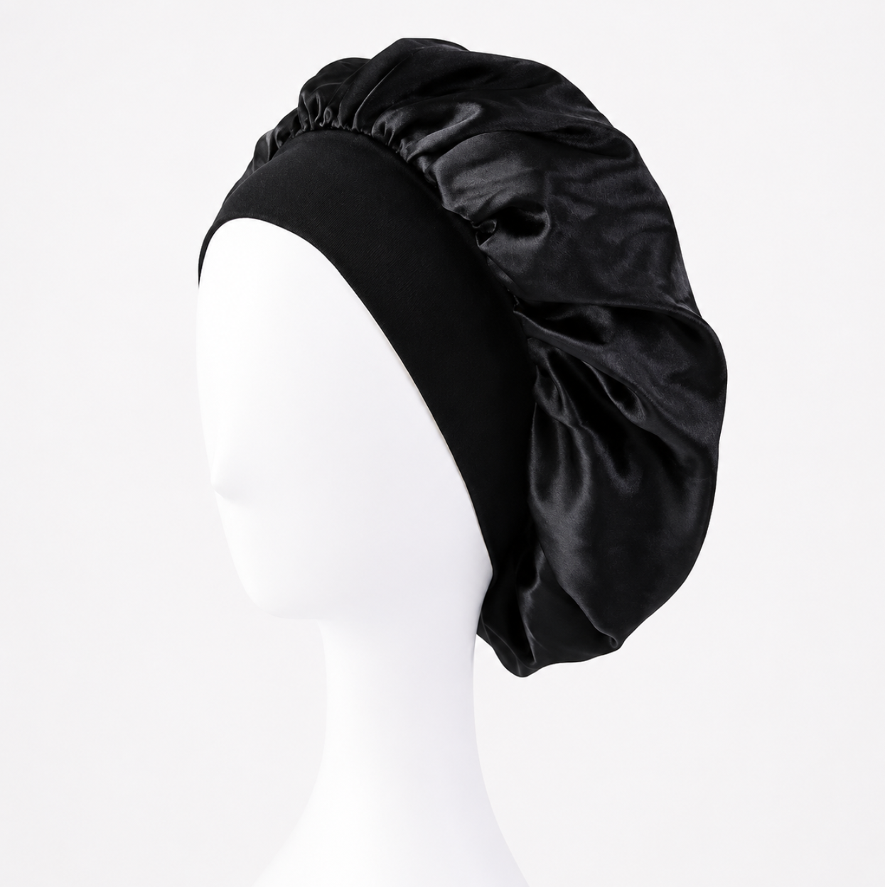 Satin Sleep Bonnet for All Hair Types – Curly, Braided & Natural Hair Night Cap