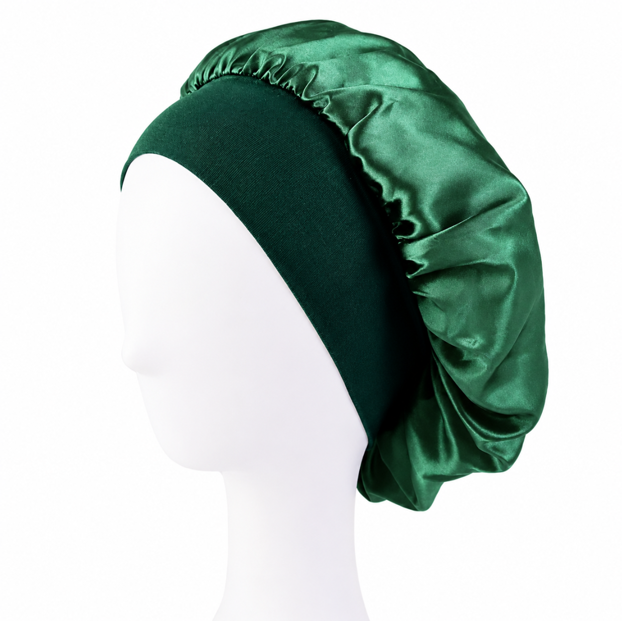 Satin Sleep Bonnet for All Hair Types – Curly, Braided & Natural Hair Night Cap