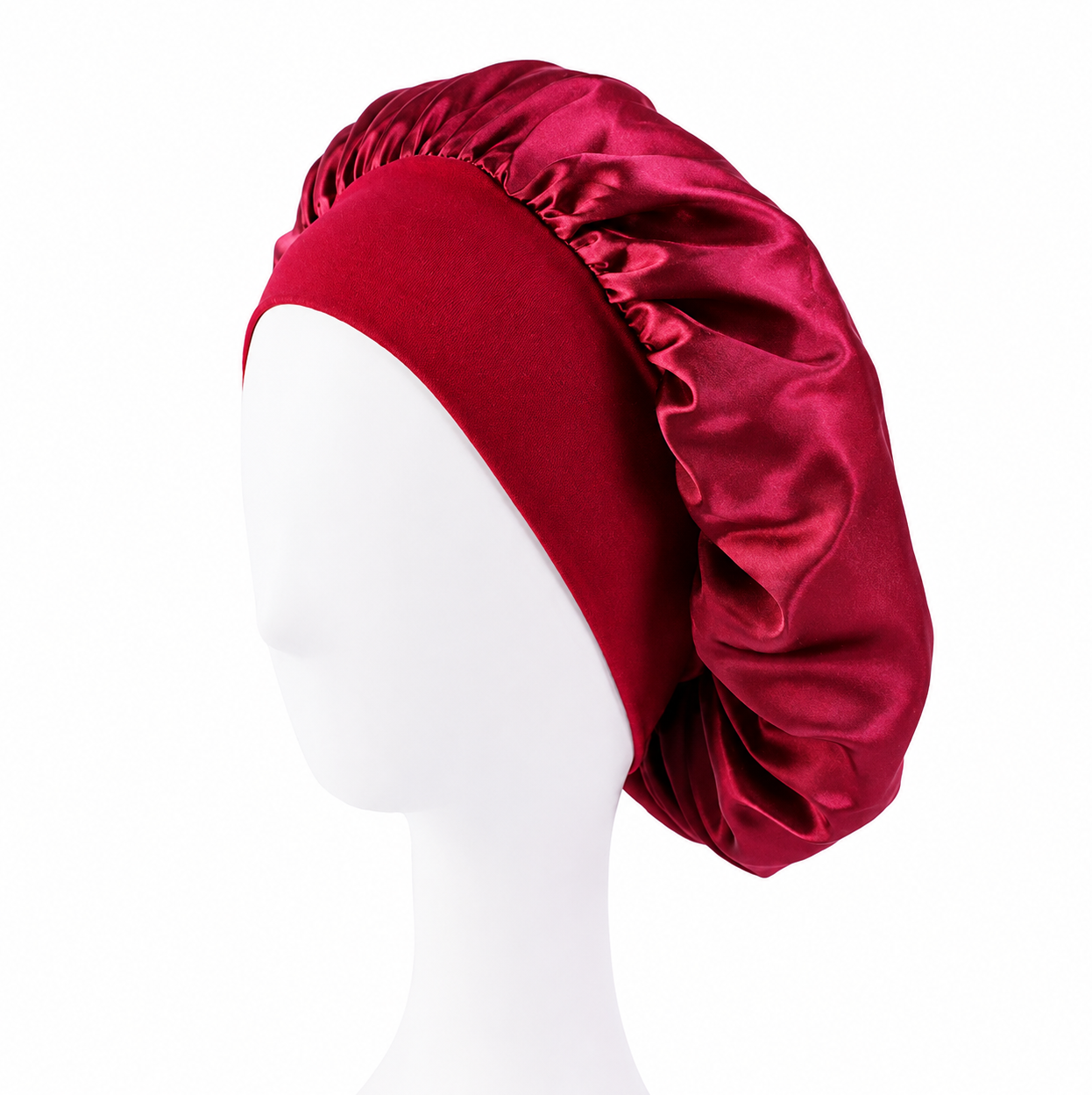 Satin Sleep Bonnet for All Hair Types – Curly, Braided & Natural Hair Night Cap