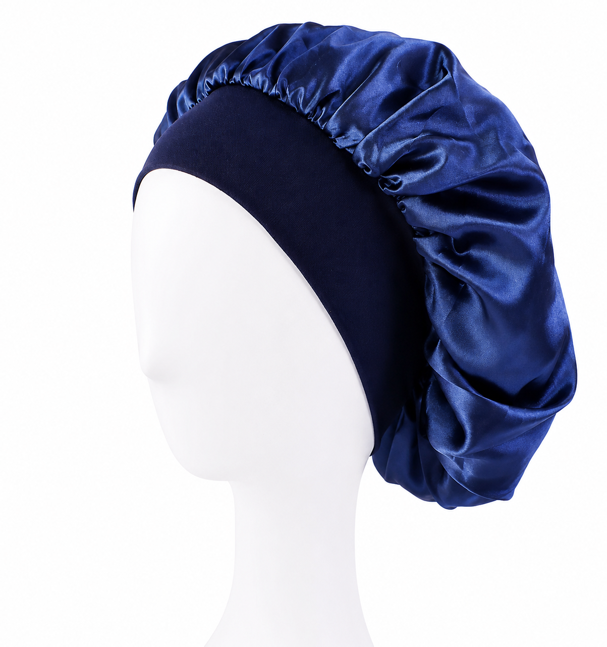 Satin Sleep Bonnet for All Hair Types – Curly, Braided & Natural Hair Night Cap