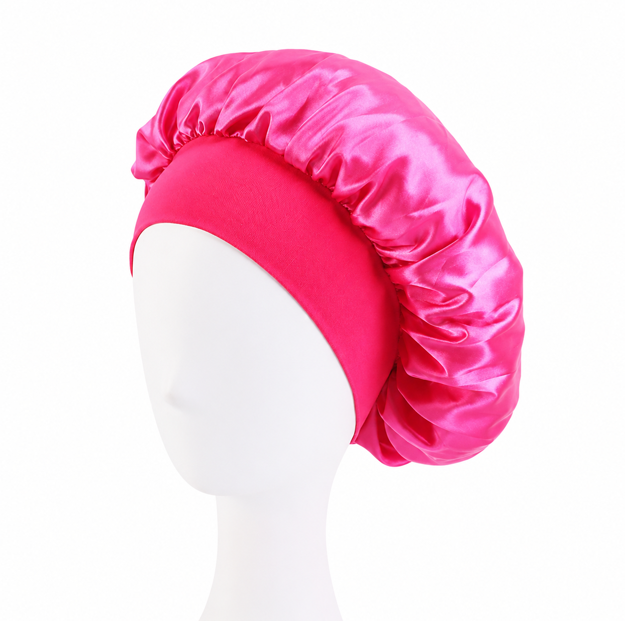 Satin Sleep Bonnet for All Hair Types – Curly, Braided & Natural Hair Night Cap